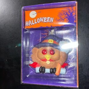 Vintage Halloween Light Up Pendant Owl Decor